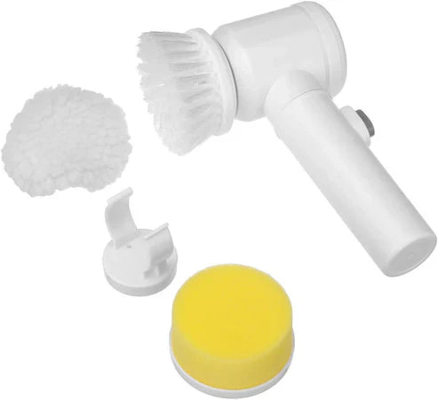 "5-in-1 Cleaning Magic Electric Brush – Powerful, Rechargeable & Effortless Deep Cleaning Tool"